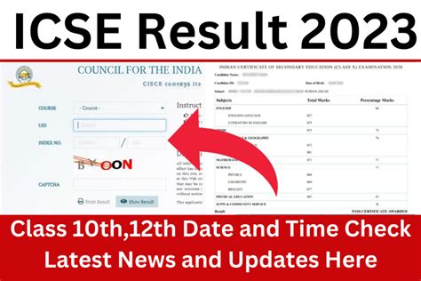 icse 12th board exam 2023 result date